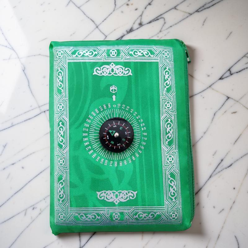 Waterproof Travel Prayer Mat with Compass