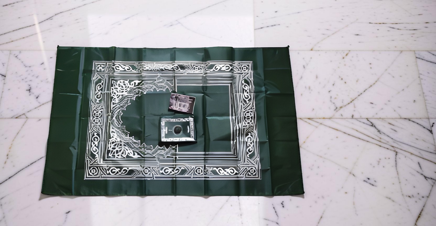 Waterproof Travel Prayer Mat with Compass