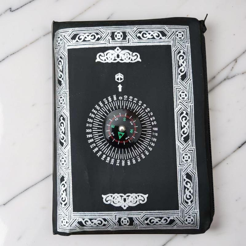 Waterproof Travel Prayer Mat with Compass