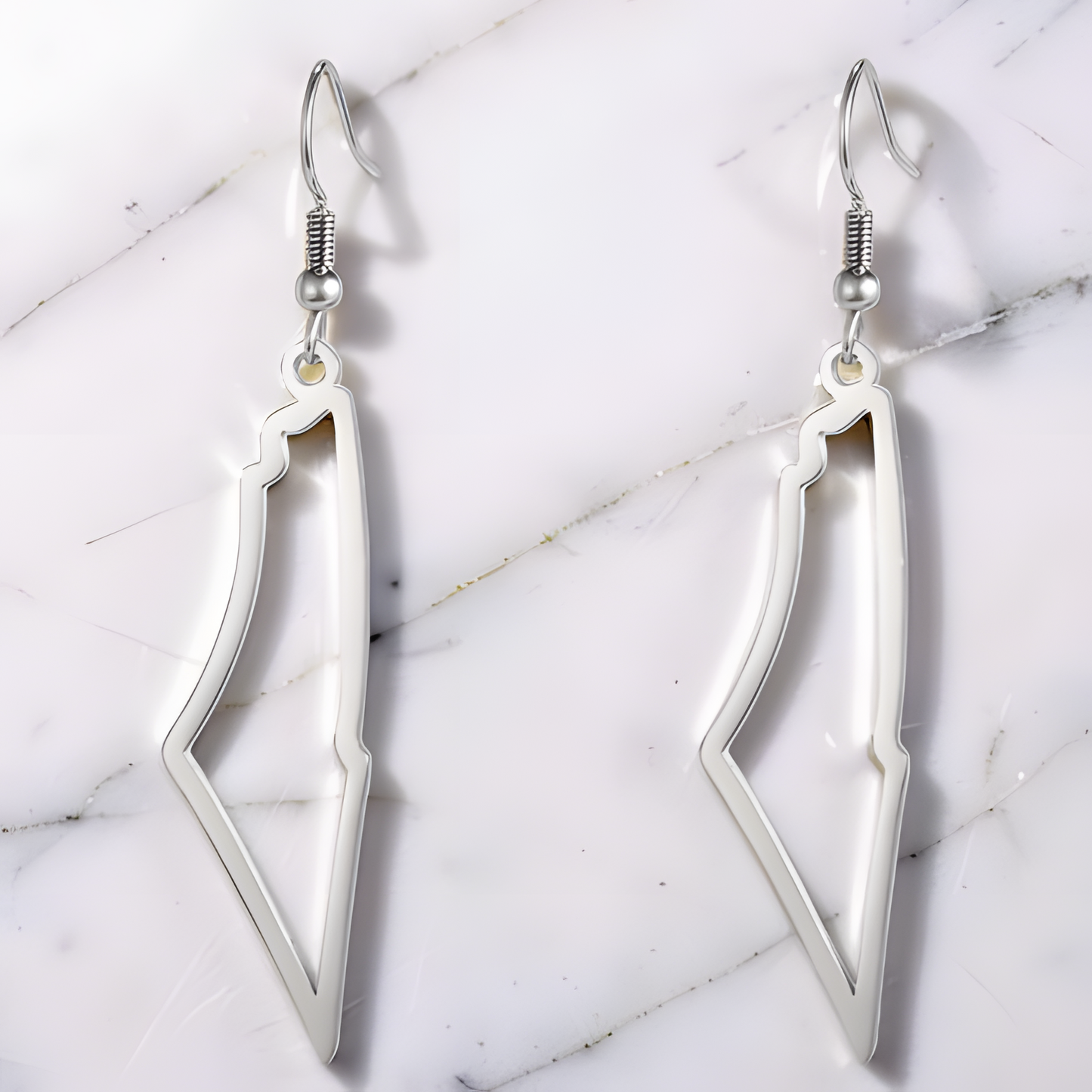Palestine Outline Earrings