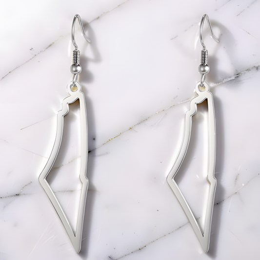 Palestine Outline Earrings